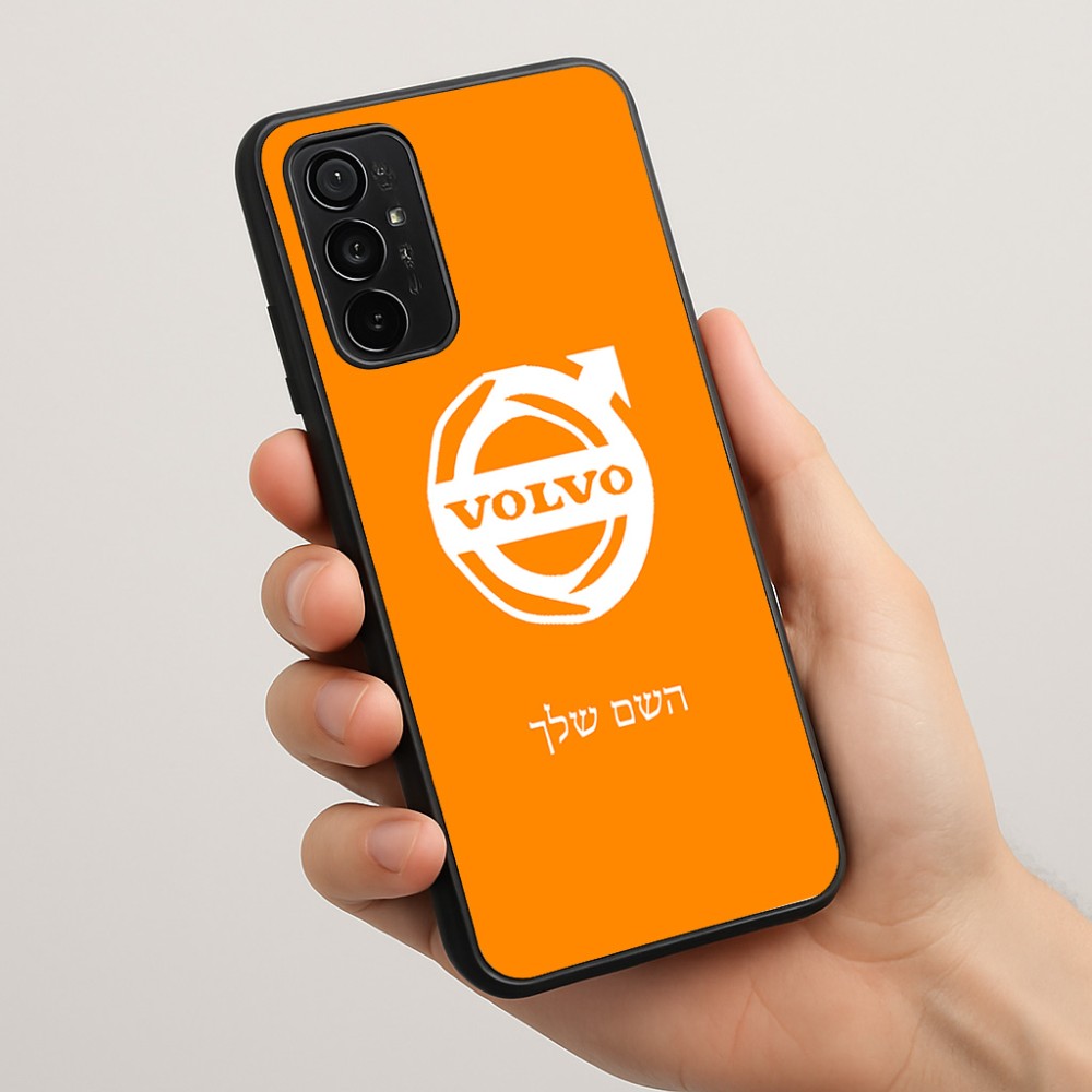כיסוי בעיצוב אישי עם השם שלך לדגם - Motorola Moto G57 Power 5G בעיצוב וולוו
