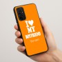 כיסוי בעיצוב אישי עם השם שלך לדגם - Motorola Moto G57 Power 5G בעיצוב אוהבת את החבר שלי