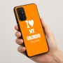 כיסוי בעיצוב אישי עם השם שלך לדגם - Motorola Moto G57 Power 5G בעיצוב אוהב את החברה שלי