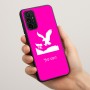 כיסוי בעיצוב אישי עם השם שלך לדגם - Motorola Moto G57 Power 5G בעיצוב נשר אמריקאי
