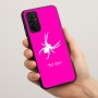 כיסוי בעיצוב אישי עם השם שלך לדגם - Motorola Moto G57 Power 5G בעיצוב עכביש