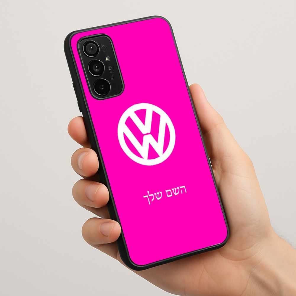 כיסוי בעיצוב אישי עם השם שלך לדגם - Motorola Moto G57 Power 5G בעיצוב פולקסווגן