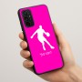כיסוי בעיצוב אישי עם השם שלך לדגם - Motorola Moto G57 Power 5G בעיצוב שחקן כדורסל