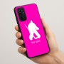 כיסוי בעיצוב אישי עם השם שלך לדגם - Motorola Moto G57 Power 5G בעיצוב הוקי שוערים