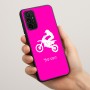 כיסוי בעיצוב אישי עם השם שלך לדגם - Motorola Moto G57 Power 5G בעיצוב מוטוקרוס
