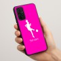 כיסוי בעיצוב אישי עם השם שלך לדגם - Motorola Moto G57 Power 5G בעיצוב שחקנית כדורגל - אישה