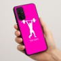 כיסוי בעיצוב אישי עם השם שלך לדגם - Motorola Moto G57 Power 5G בעיצוב הרמת משקולות