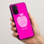 כיסוי בעיצוב אישי עם השם שלך לדגם - Motorola Moto G57 Power 5G בעיצוב הדפס תפוח
