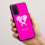 כיסוי בעיצוב אישי עם השם שלך לדגם - Motorola Moto G57 Power 5G בעיצוב פרחי קרן