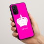 כיסוי בעיצוב אישי עם השם שלך לדגם - Motorola Moto G57 Power 5G בעיצוב כתר מלכותי