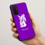 כיסוי בעיצוב אישי עם השם שלך לדגם - Motorola Moto G57 Power 5G בעיצוב ארנב מחזיק גזר