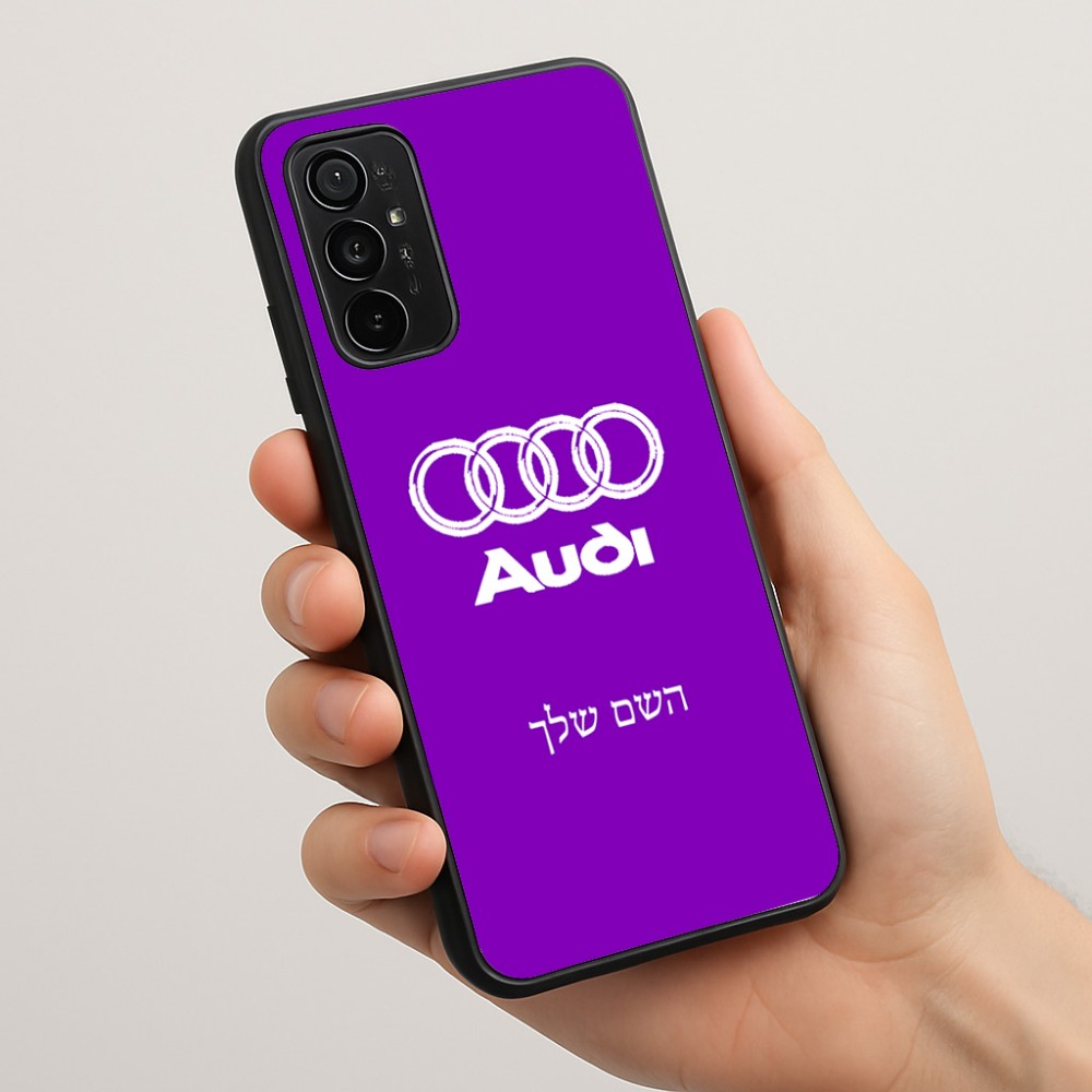 כיסוי בעיצוב אישי עם השם שלך לדגם - Motorola Moto G57 Power 5G בעיצוב אאודי