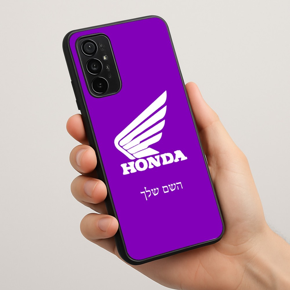 כיסוי בעיצוב אישי עם השם שלך לדגם - Motorola Moto G57 Power 5G בעיצוב הונדה