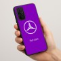 כיסוי בעיצוב אישי עם השם שלך לדגם - Motorola Moto G57 Power 5G בעיצוב מרצדס-בנץ