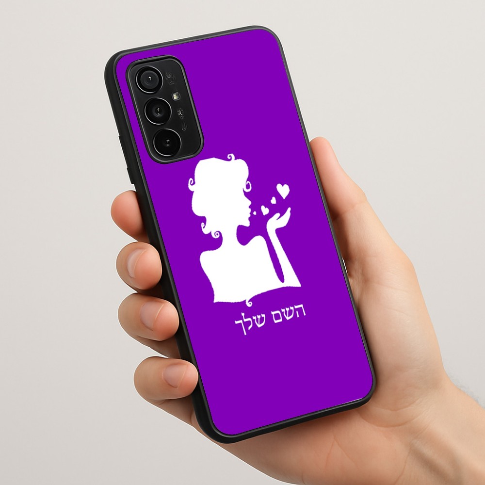 כיסוי בעיצוב אישי עם השם שלך לדגם - Motorola Moto G57 Power 5G בעיצוב אהבת נשים