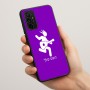 כיסוי בעיצוב אישי עם השם שלך לדגם - Motorola Moto G57 Power 5G בעיצוב נגן גיטרה