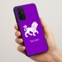 כיסוי בעיצוב אישי עם השם שלך לדגם - Motorola Moto G57 Power 5G בעיצוב מזלות - אריה