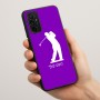 כיסוי בעיצוב אישי עם השם שלך לדגם - Motorola Moto G57 Power 5G בעיצוב שחקן גולף