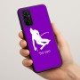 כיסוי בעיצוב אישי עם השם שלך לדגם - Motorola Moto G57 Power 5G בעיצוב סקי