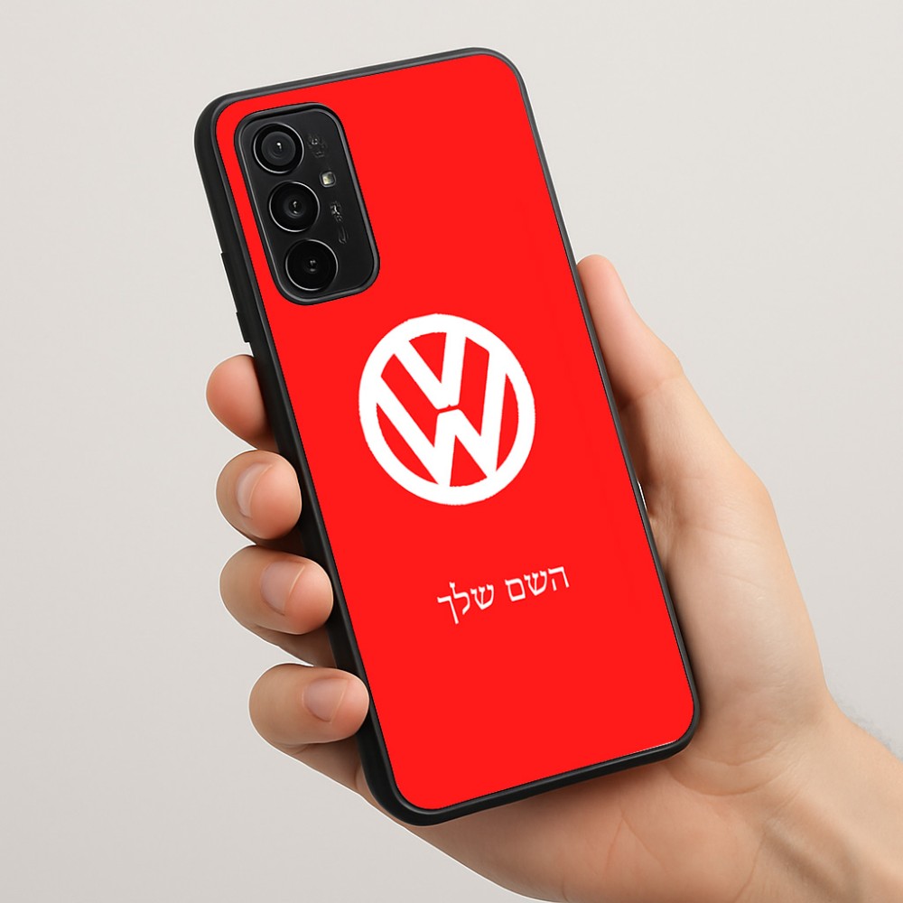 כיסוי בעיצוב אישי עם השם שלך לדגם - Motorola Moto G57 Power 5G בעיצוב פולקסווגן