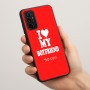 כיסוי בעיצוב אישי עם השם שלך לדגם - Motorola Moto G57 Power 5G בעיצוב אוהבת את החבר שלי