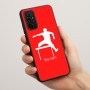 כיסוי בעיצוב אישי עם השם שלך לדגם - Motorola Moto G57 Power 5G בעיצוב קפיצת משוכות