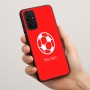 כיסוי בעיצוב אישי עם השם שלך לדגם - Motorola Moto G57 Power 5G בעיצוב כדורגל כדור כדורגל