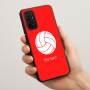 כיסוי בעיצוב אישי עם השם שלך לדגם - Motorola Moto G57 Power 5G בעיצוב כדור כדורעף