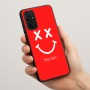 כיסוי בעיצוב אישי עם השם שלך לדגם - Motorola Moto G57 Power 5G בעיצוב סמיילי