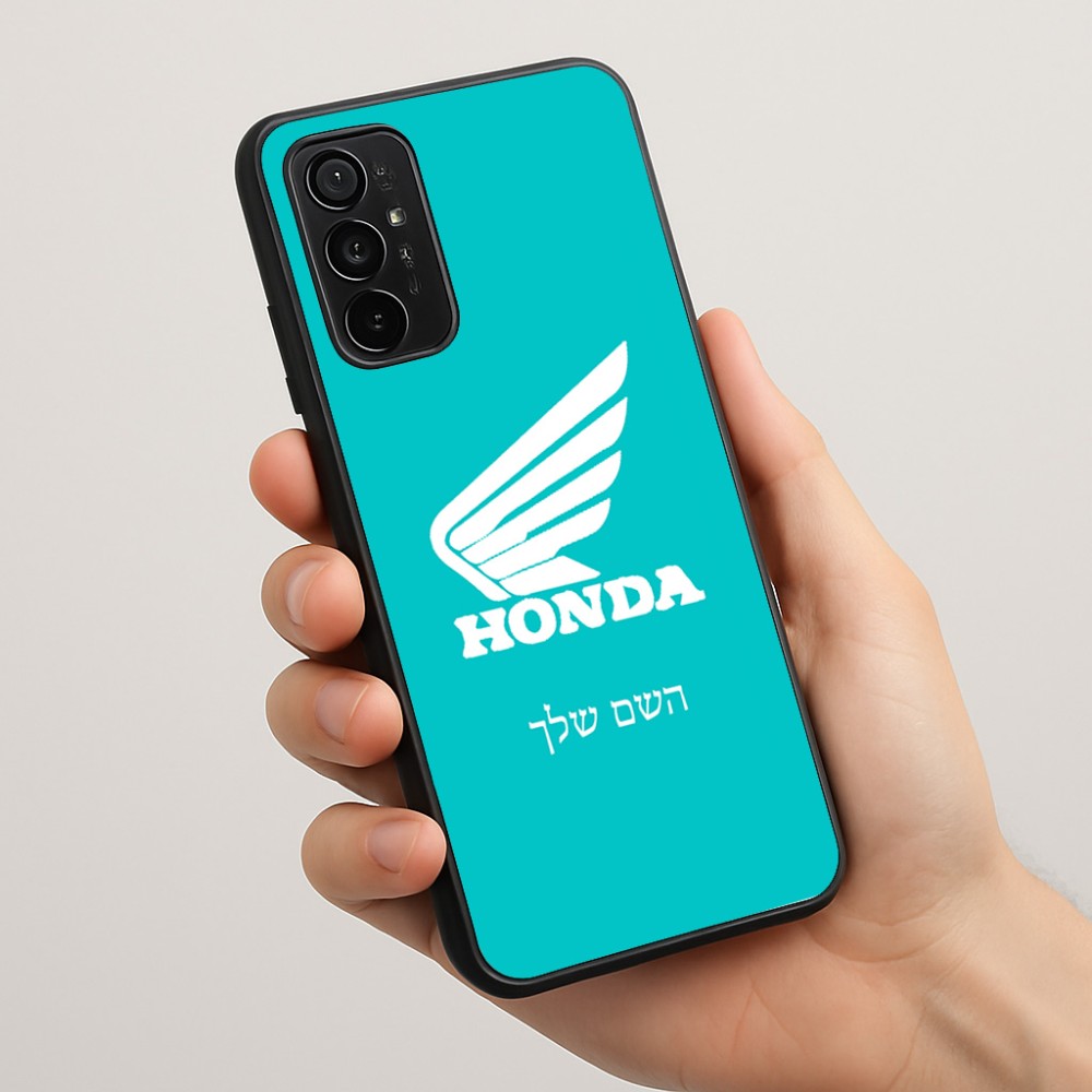 כיסוי בעיצוב אישי עם השם שלך לדגם - Motorola Moto G57 Power 5G בעיצוב הונדה
