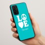 כיסוי בעיצוב אישי עם השם שלך לדגם - Motorola Moto G57 Power 5G בעיצוב אהבה