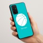 כיסוי בעיצוב אישי עם השם שלך לדגם - Motorola Moto G57 Power 5G בעיצוב כדורסל