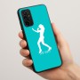 כיסוי בעיצוב אישי עם השם שלך לדגם - Motorola Moto G57 Power 5G בעיצוב אישה מגוננת