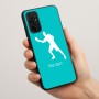 כיסוי בעיצוב אישי עם השם שלך לדגם - Motorola Moto G57 Power 5G בעיצוב שחקן פינג פונג