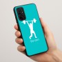 כיסוי בעיצוב אישי עם השם שלך לדגם - Motorola Moto G57 Power 5G בעיצוב הרמת משקולות