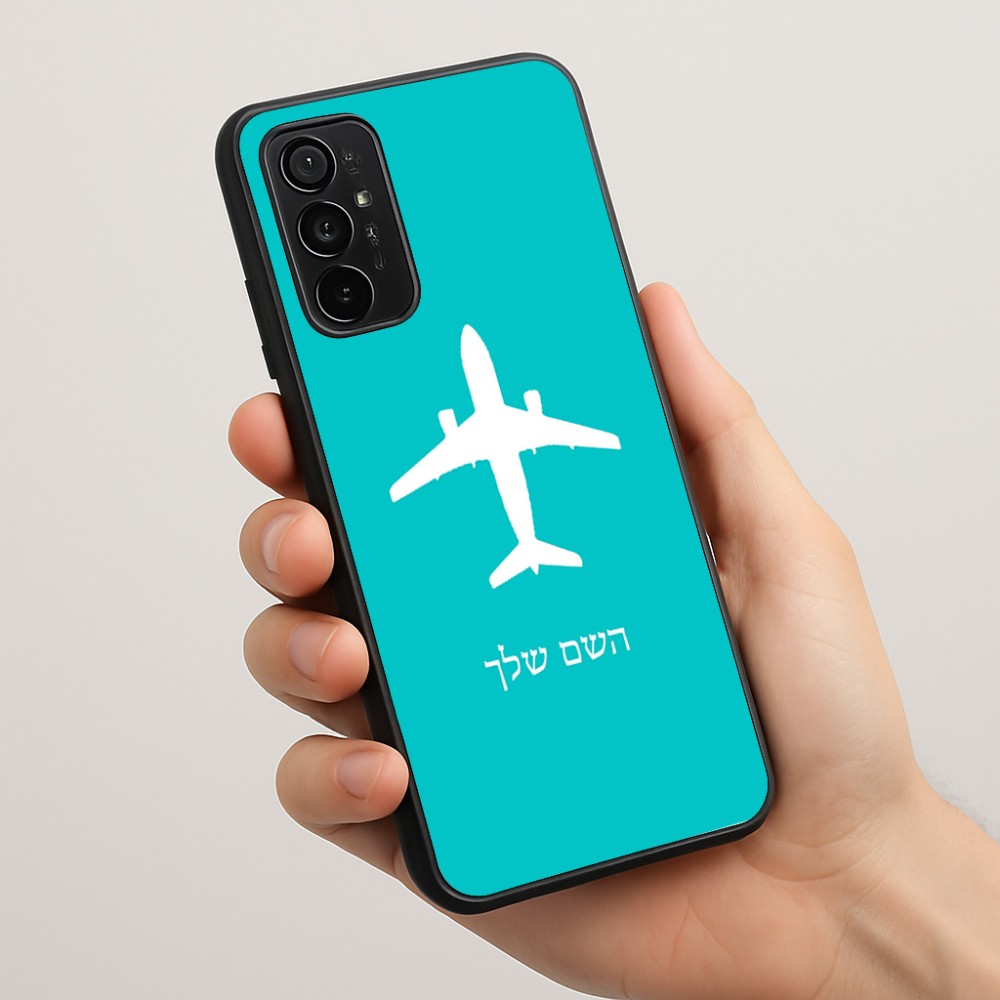 כיסוי בעיצוב אישי עם השם שלך לדגם - Motorola Moto G57 Power 5G בעיצוב טייס - טייס