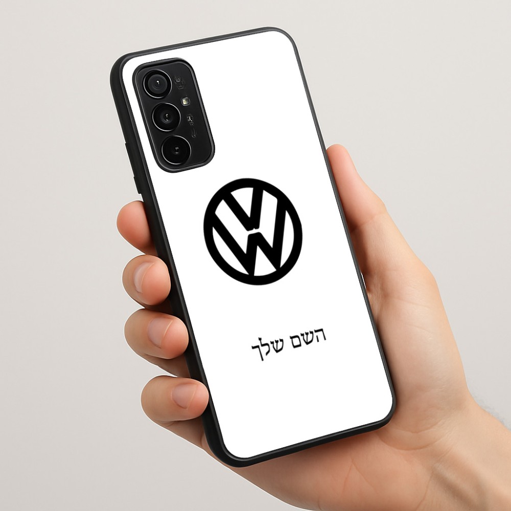 כיסוי בעיצוב אישי עם השם שלך לדגם - Motorola Moto G57 Power 5G בעיצוב פולקסווגן