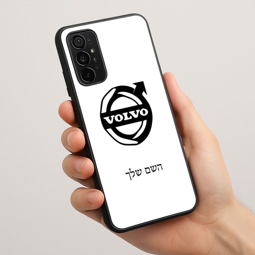 כיסוי בעיצוב אישי עם השם שלך לדגם - Motorola Moto G57 Power 5G בעיצוב וולוו