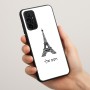 כיסוי בעיצוב אישי עם השם שלך לדגם - Motorola Moto G57 Power 5G בעיצוב מגדל אייפל