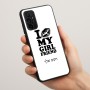כיסוי בעיצוב אישי עם השם שלך לדגם - Motorola Moto G57 Power 5G בעיצוב לנשק את החברה שלי