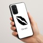 כיסוי בעיצוב אישי עם השם שלך לדגם - Motorola Moto G57 Power 5G בעיצוב שפתיים - נשיקה