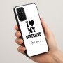 כיסוי בעיצוב אישי עם השם שלך לדגם - Motorola Moto G57 Power 5G בעיצוב אוהבת את החבר שלי