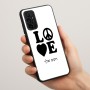 כיסוי בעיצוב אישי עם השם שלך לדגם - Motorola Moto G57 Power 5G בעיצוב אהבה