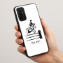 כיסוי בעיצוב אישי עם השם שלך לדגם - Motorola Moto G57 Power 5G בעיצוב רוכב סוסים