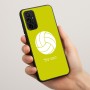 כיסוי בעיצוב אישי עם השם שלך לדגם - Motorola Moto G57 Power 5G בעיצוב כדור כדורעף