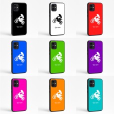 כיסוי בעיצוב אישי עם השם שלך לדגם - Motorola Moto G64 בעיצוב מוטוקרוס