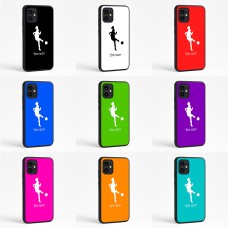 כיסוי בעיצוב אישי עם השם שלך לדגם - Motorola Moto G64 בעיצוב שחקנית כדורגל - אישה