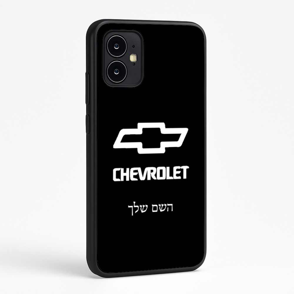 כיסוי בעיצוב אישי עם השם שלך לדגם - Motorola Moto G64 בעיצוב שברולט