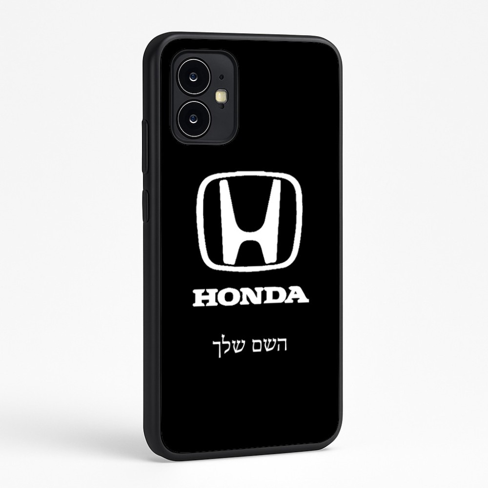 כיסוי בעיצוב אישי עם השם שלך לדגם - Motorola Moto G64 בעיצוב הונדה 2