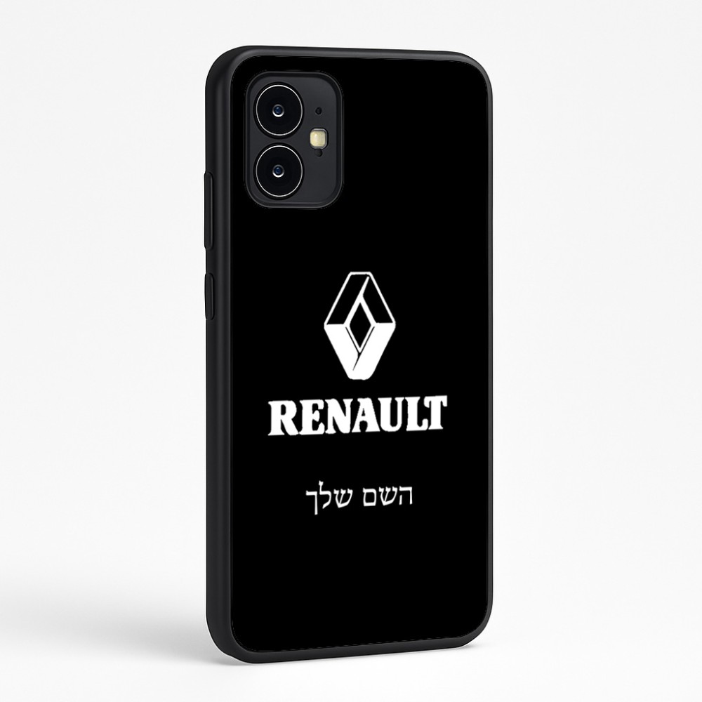 כיסוי בעיצוב אישי עם השם שלך לדגם - Motorola Moto G64 בעיצוב רנו